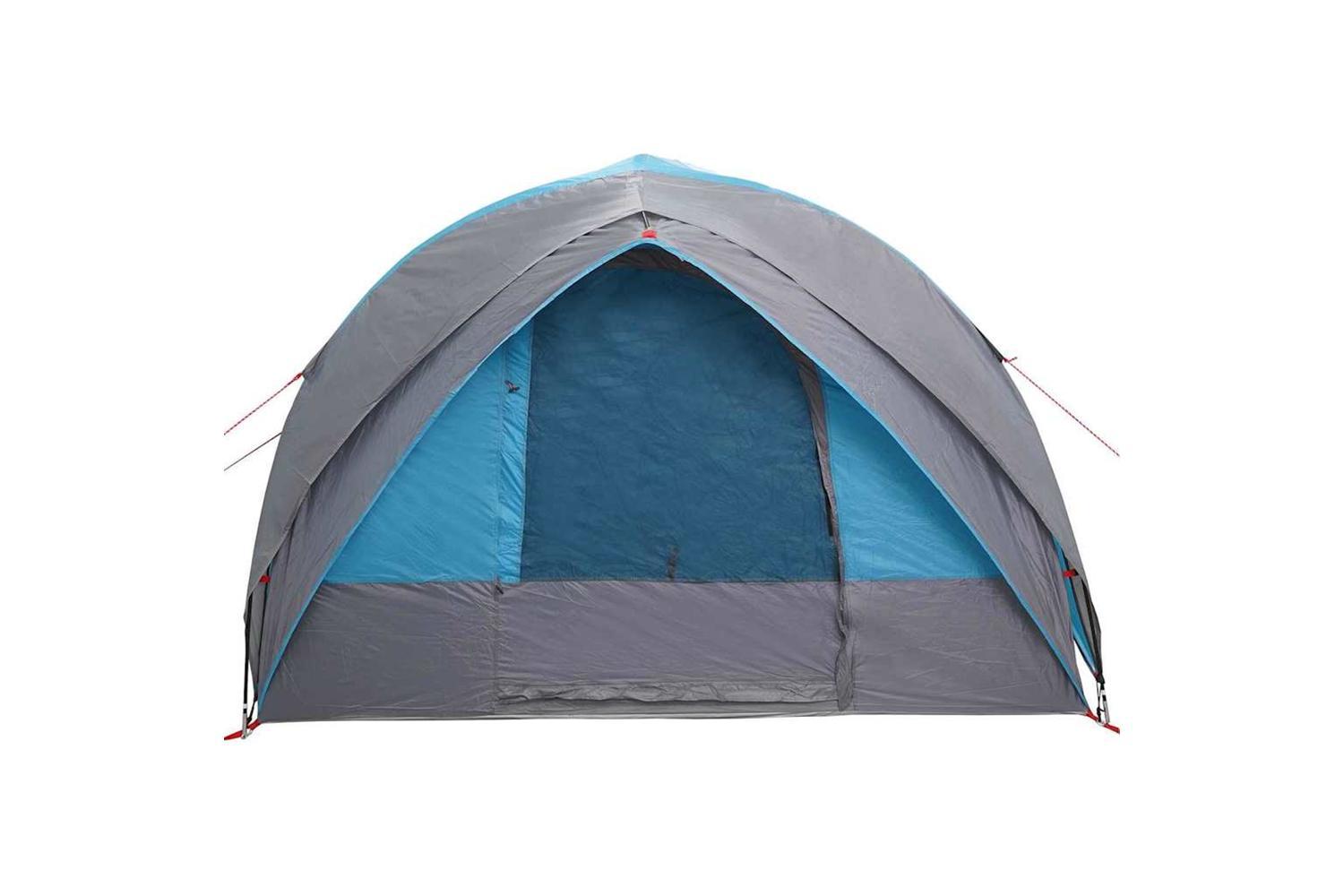 Vidaxl Tunnel Tent With Roof Blue 410 X 285 X 198 Cm Taffeta-6
