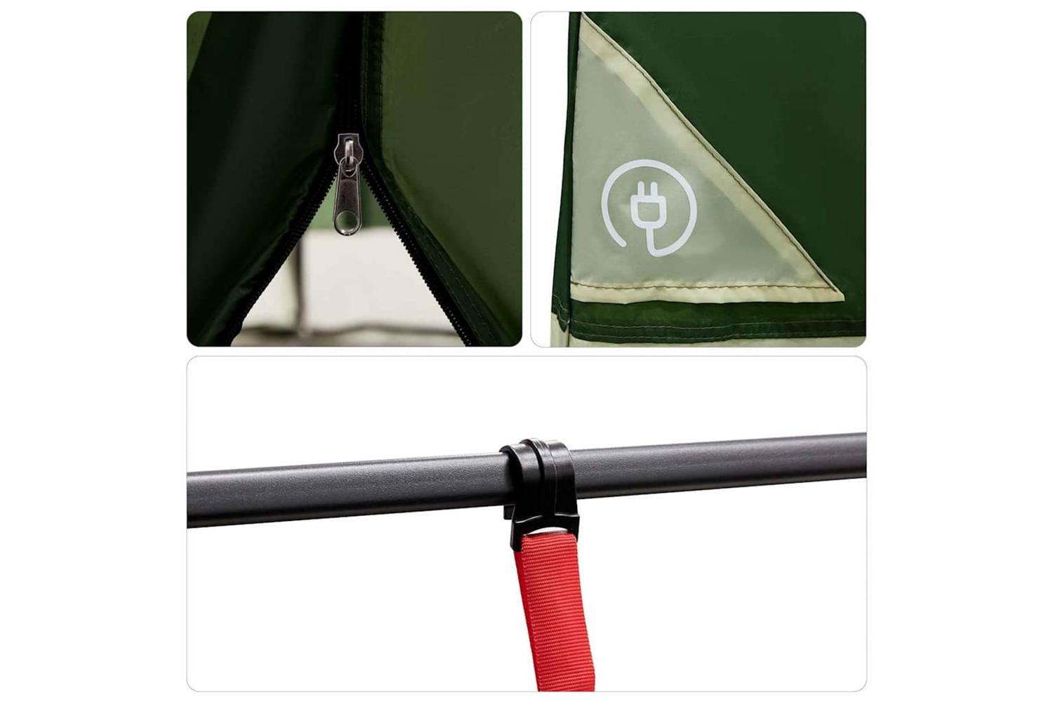 Vidaxl Inner Tent With Roof Green 291 X 291 X 240 Cm Taffeta-7