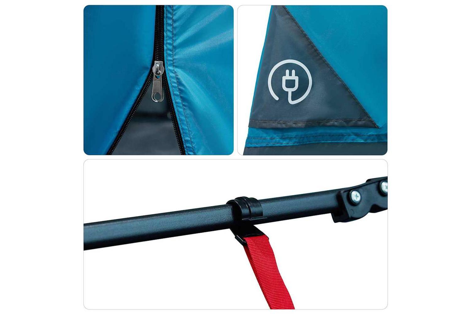 Vidaxl Inner Tent With Roof Blue 291 X 291 X 240 Cm Taffeta-7