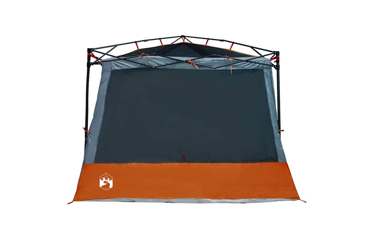 Vidaxl Inner Tent With Roof Grey And Orange 291 X 291 X 240 Cm Taffeta-5