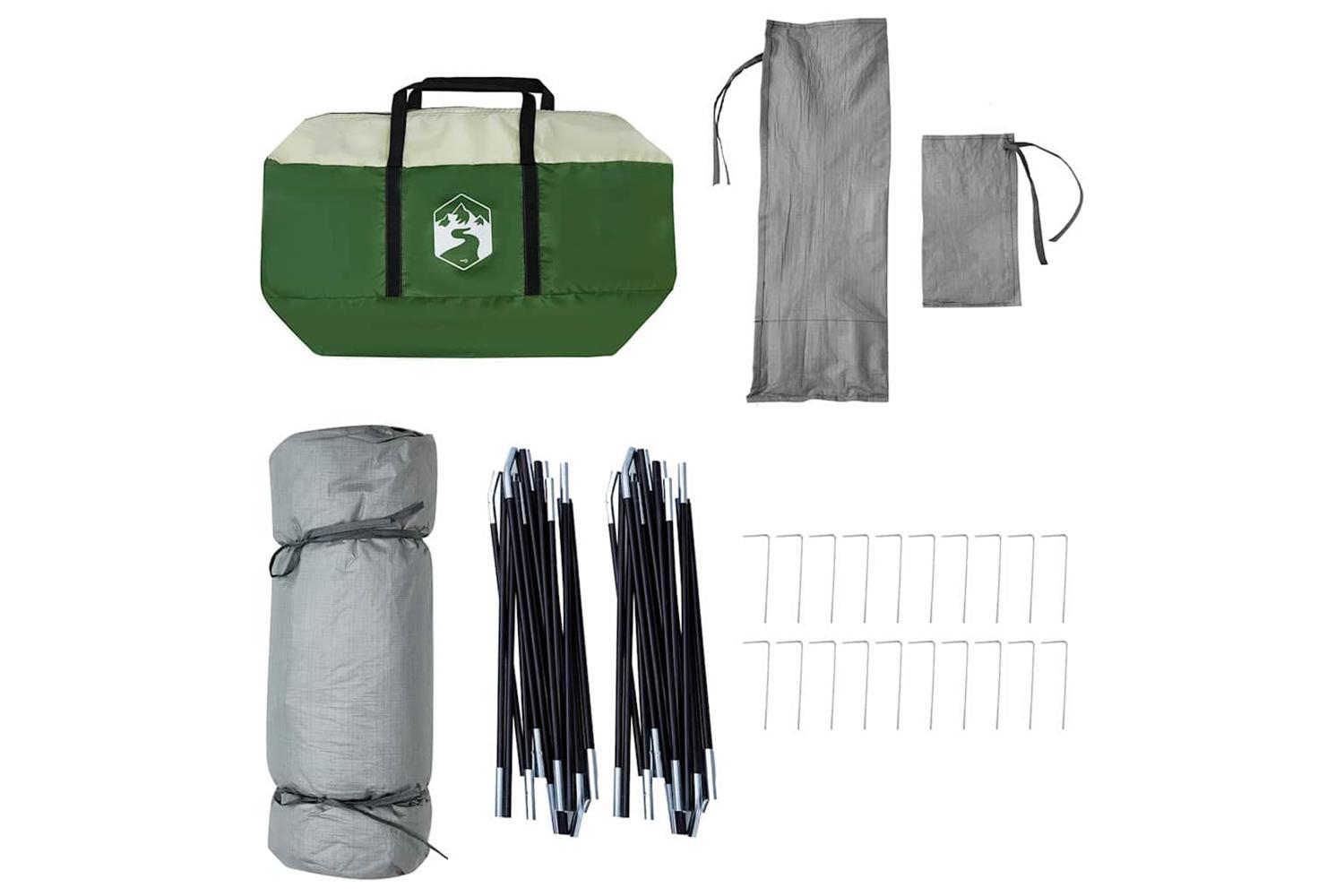 Vidaxl Inner Tent With Roof Green 520 X 520 X 190 Cm Taffeta-10