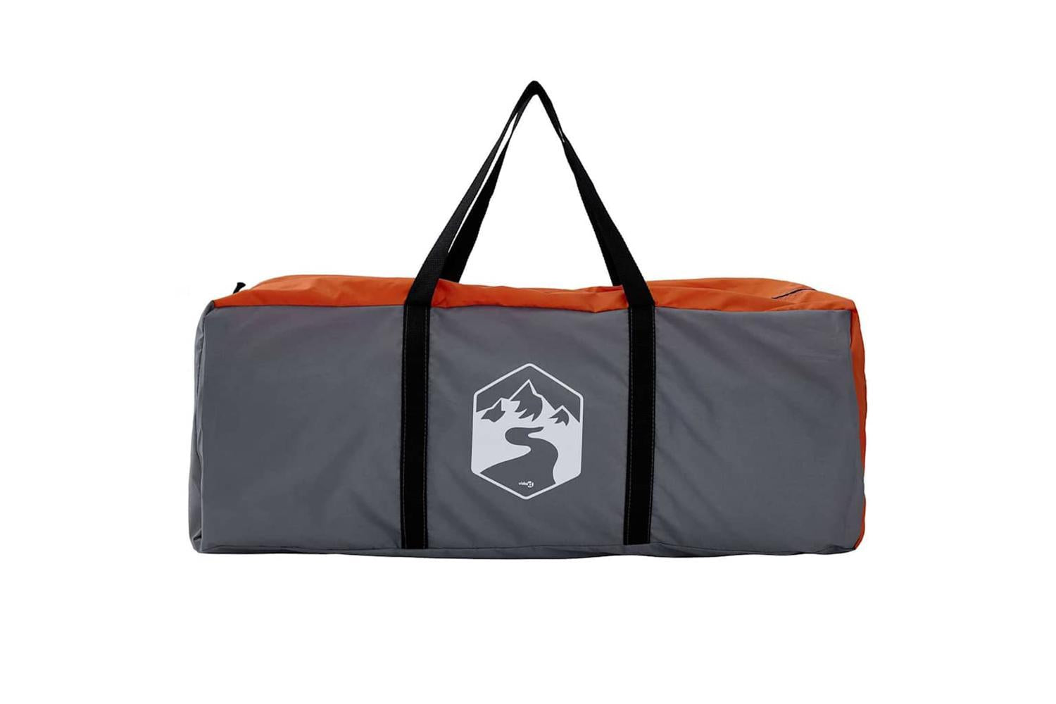 Vidaxl Inner Tent With Roof Grey And Orange 520 X 520 X 190 Cm Taffeta-9