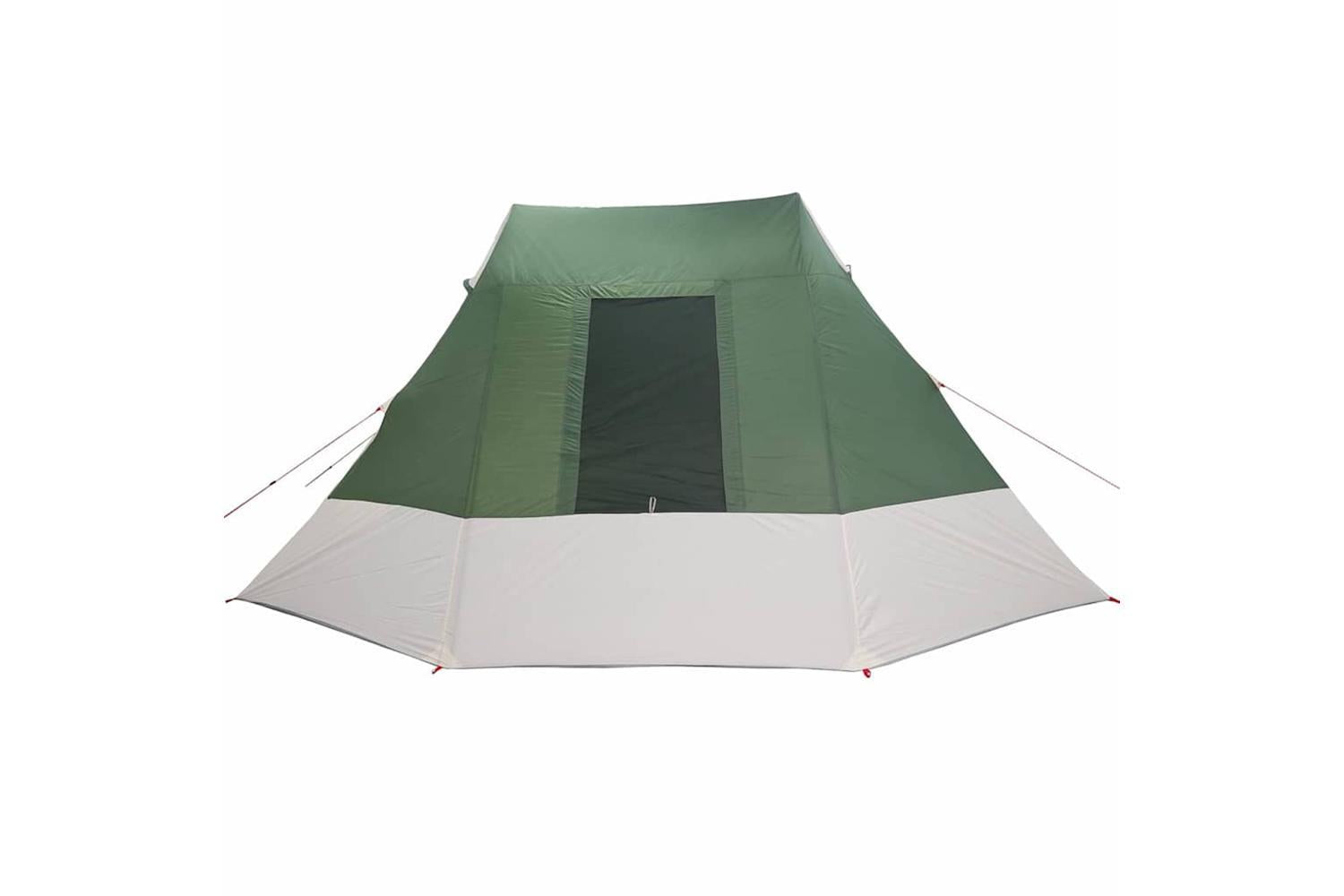 Vidaxl Camping Tent With Roof Green 482 X 360 X 227 Cm Taffeta-6