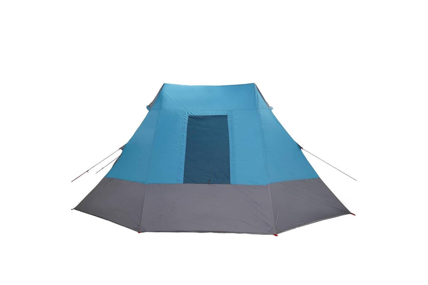 Vidaxl Camping Tent With Roof Blue 482 X 360 X 227 Cm Taffeta-6