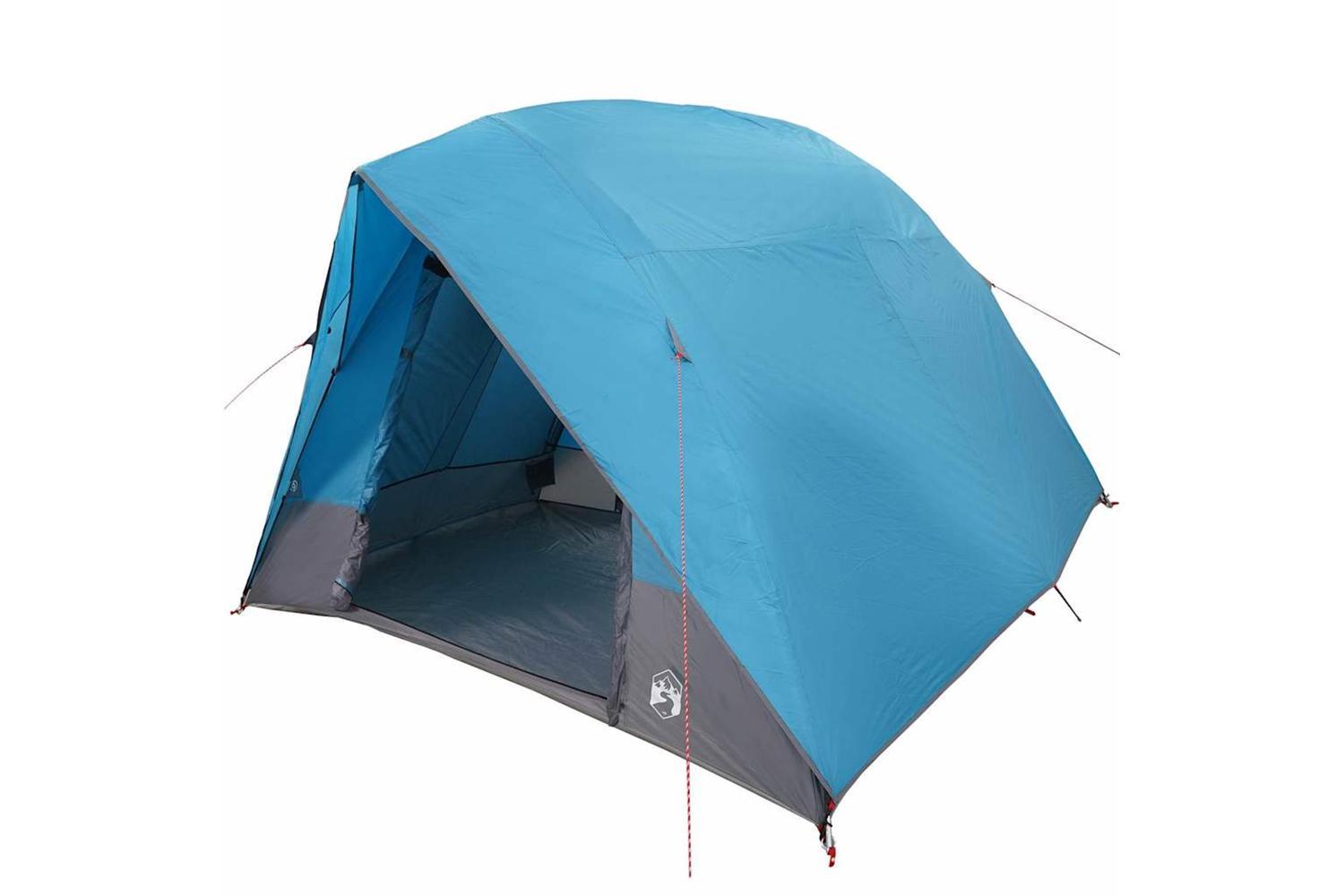 Vidaxl Camping Tent With Roof Blue 275 X 230 X 140 Cm Taffeta-2