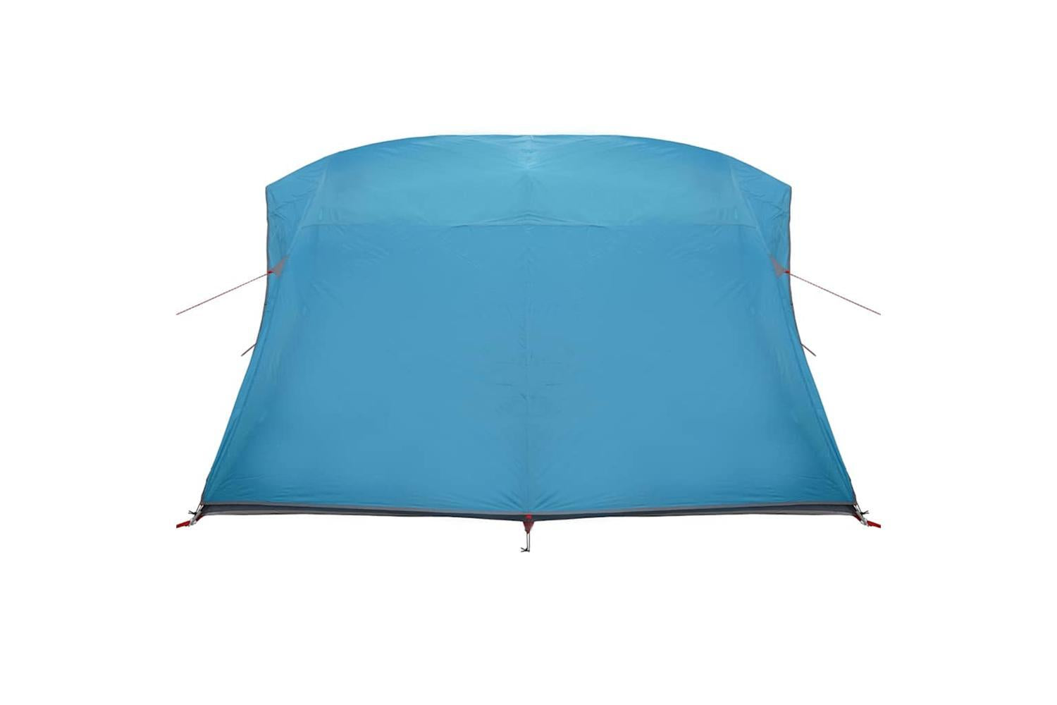 Vidaxl Camping Tent With Roof Blue 275 X 230 X 140 Cm Taffeta-5