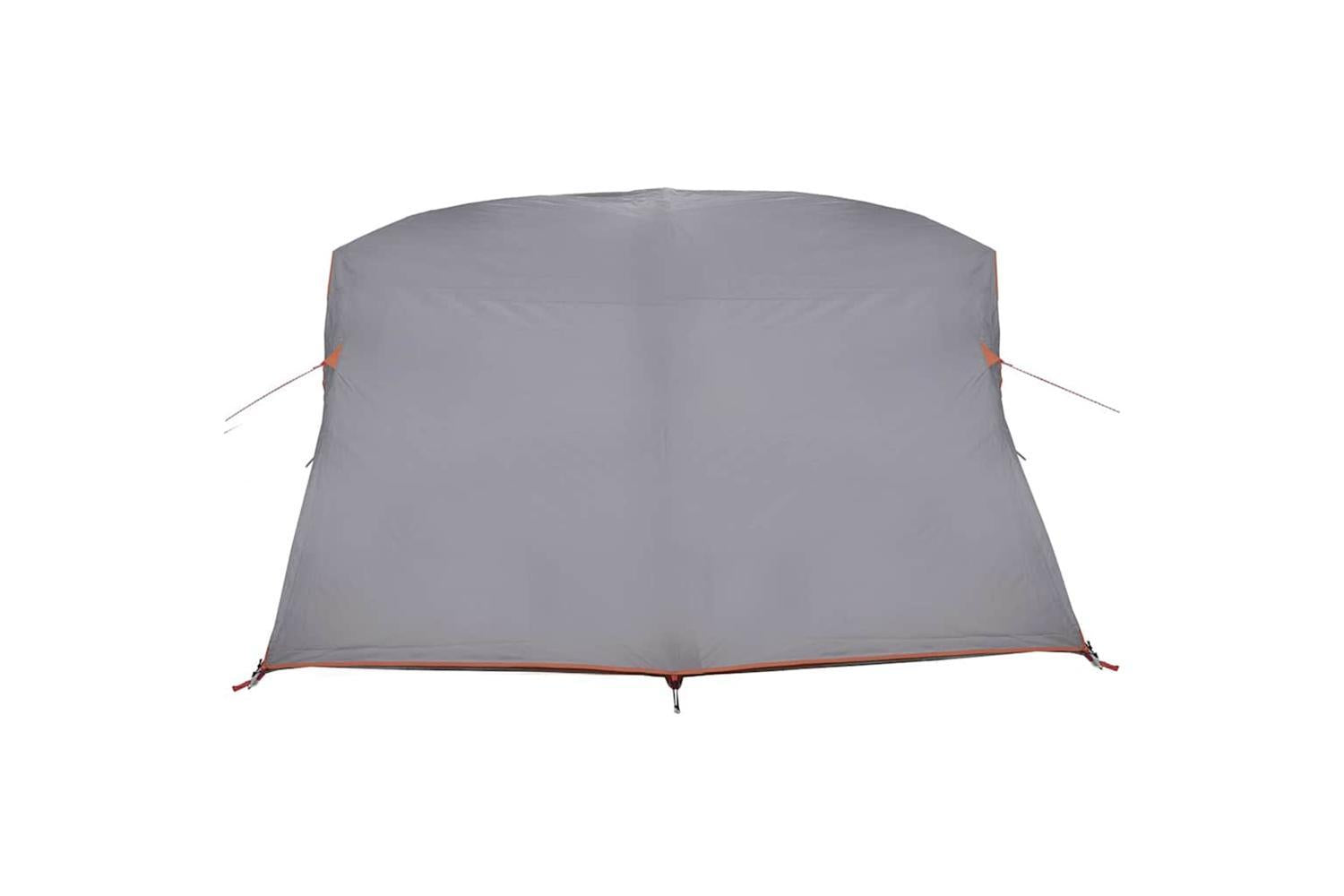 Vidaxl Camping Tent Grey And Orange 275 X 230 X 140 Cm Taffeta-5