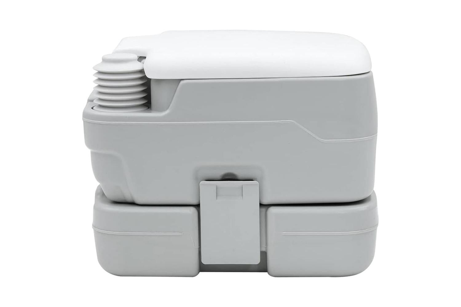 Vidaxl Camping Toilet Grey And White 41.5 X 36.5 X 30 Cm Polyethylene-4
