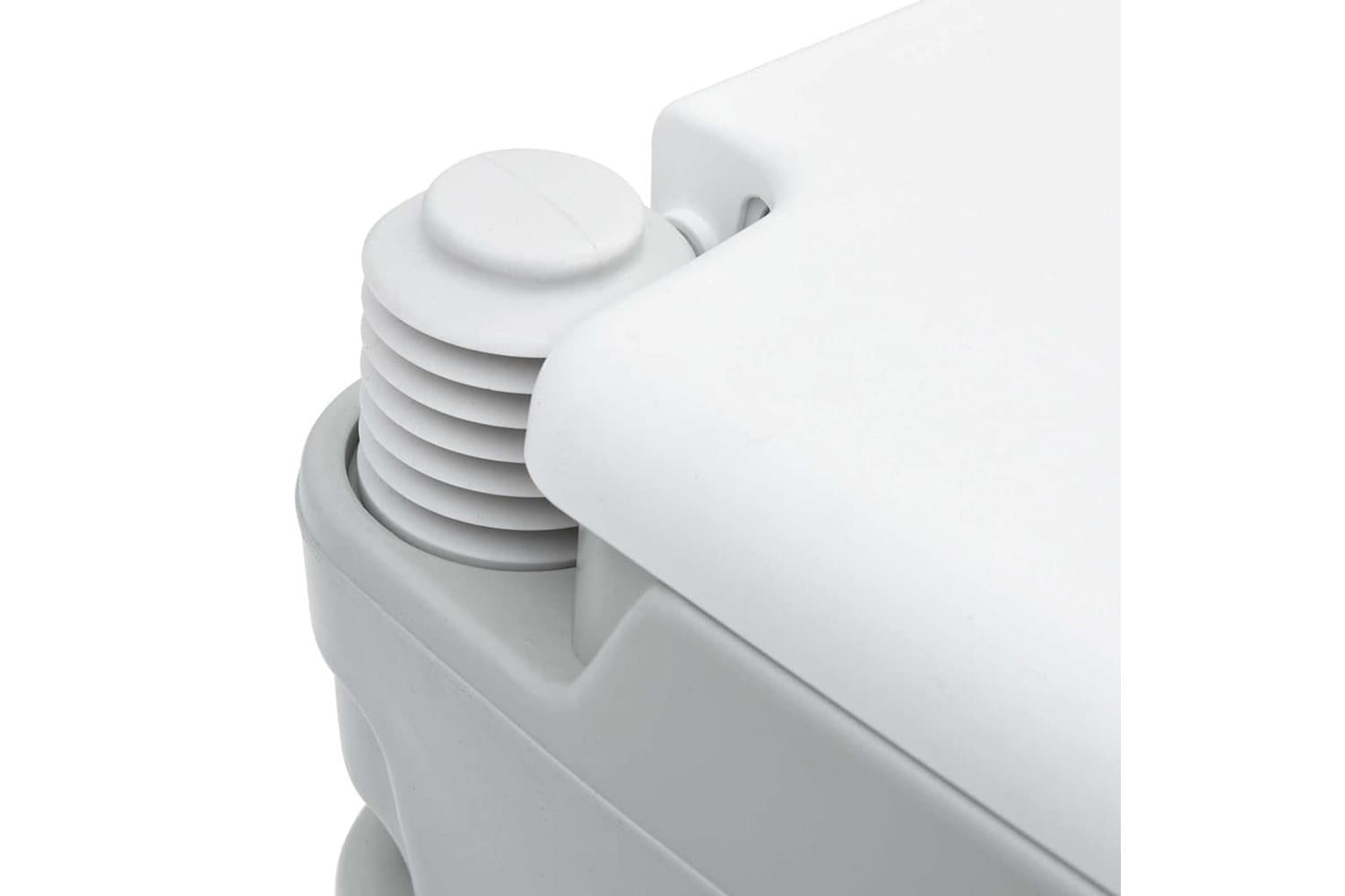 Vidaxl Camping Toilet Grey And White 41.5 X 36.5 X 30 Cm Polyethylene-7
