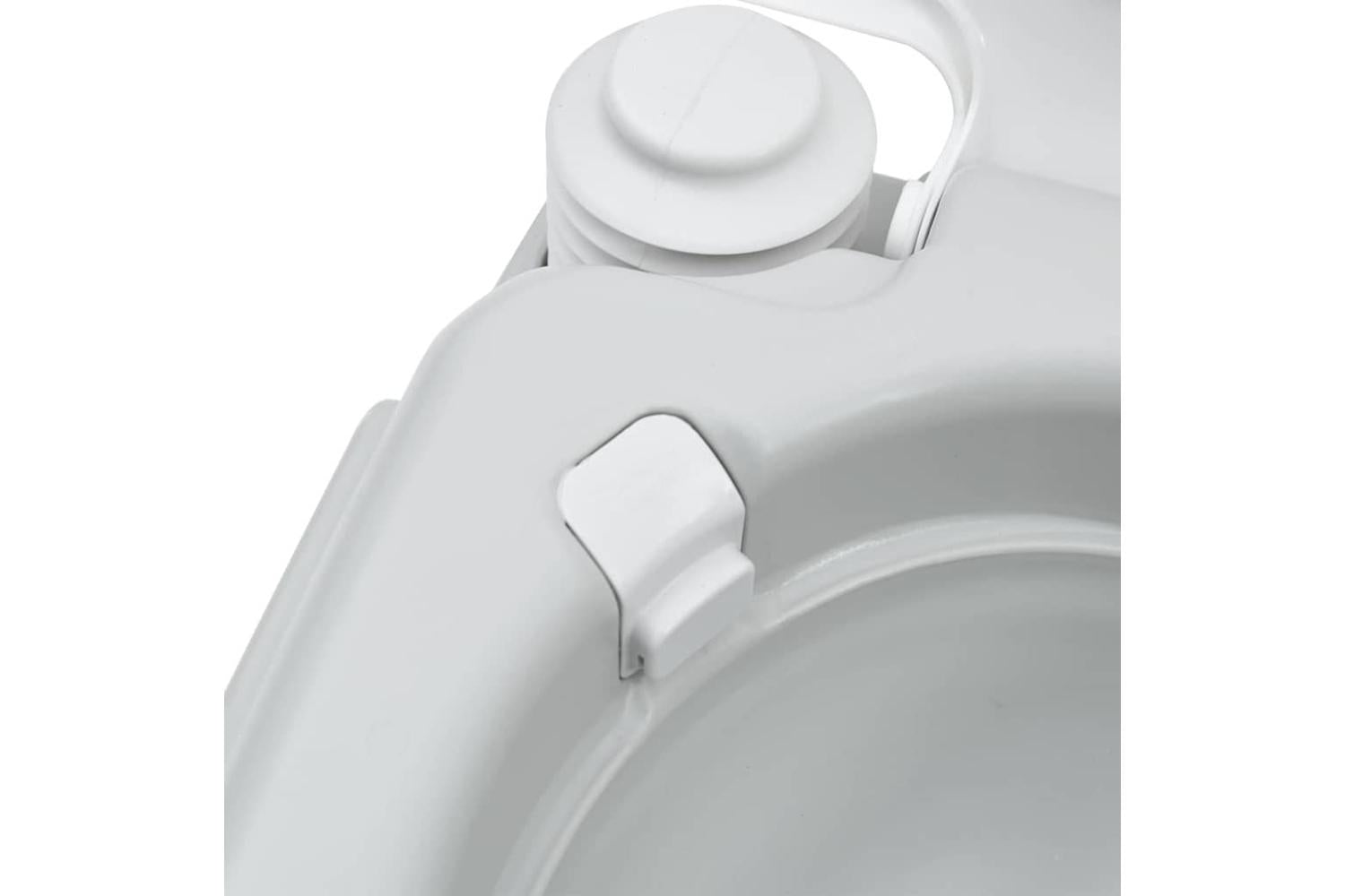 Vidaxl Camping Toilet Grey And White 41.5 X 36.5 X 30 Cm Polyethylene-8