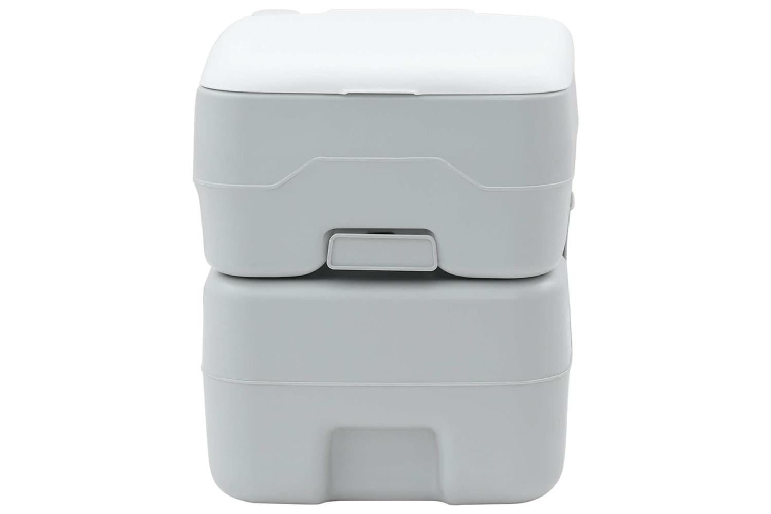 Vidaxl Camping Toilet Grey And White 41.5 X 36.5 X 42 Cm Polyethylene-4