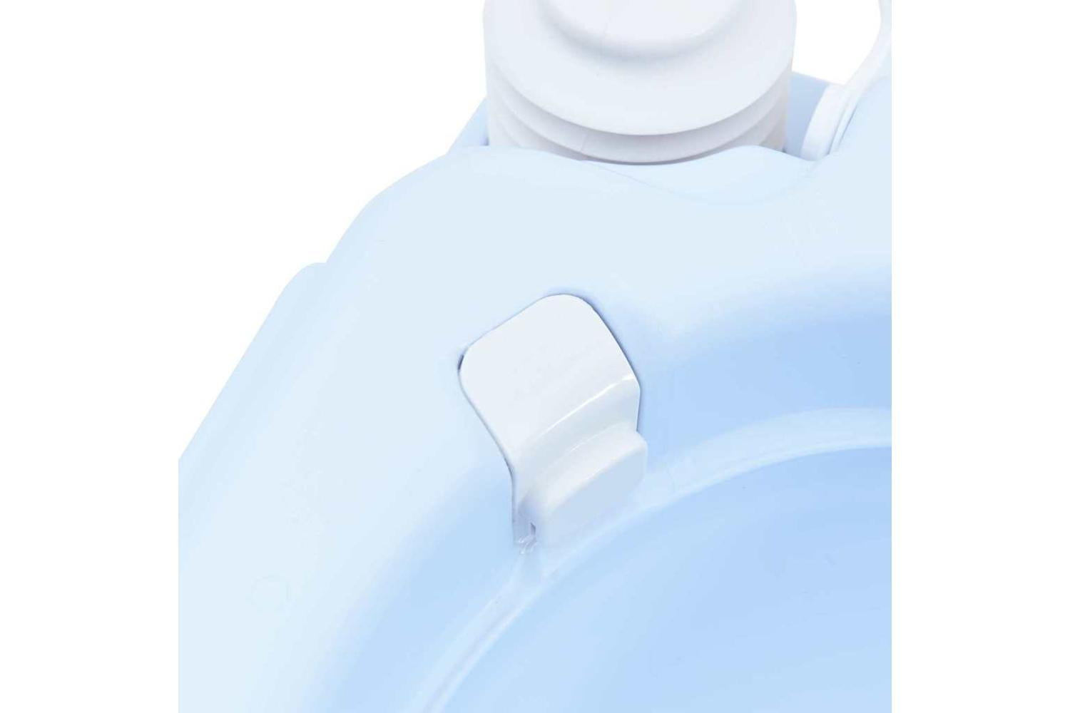 Vidaxl Camping Toilet Manual Light Blue And White 41.5 X 36.5 X 42 Cm-8