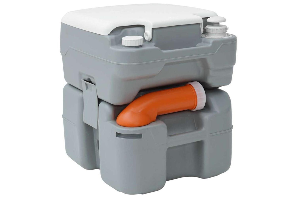 Vidaxl Camping Toilet Grey 41.5 X 36.5 X 42 Cm-3
