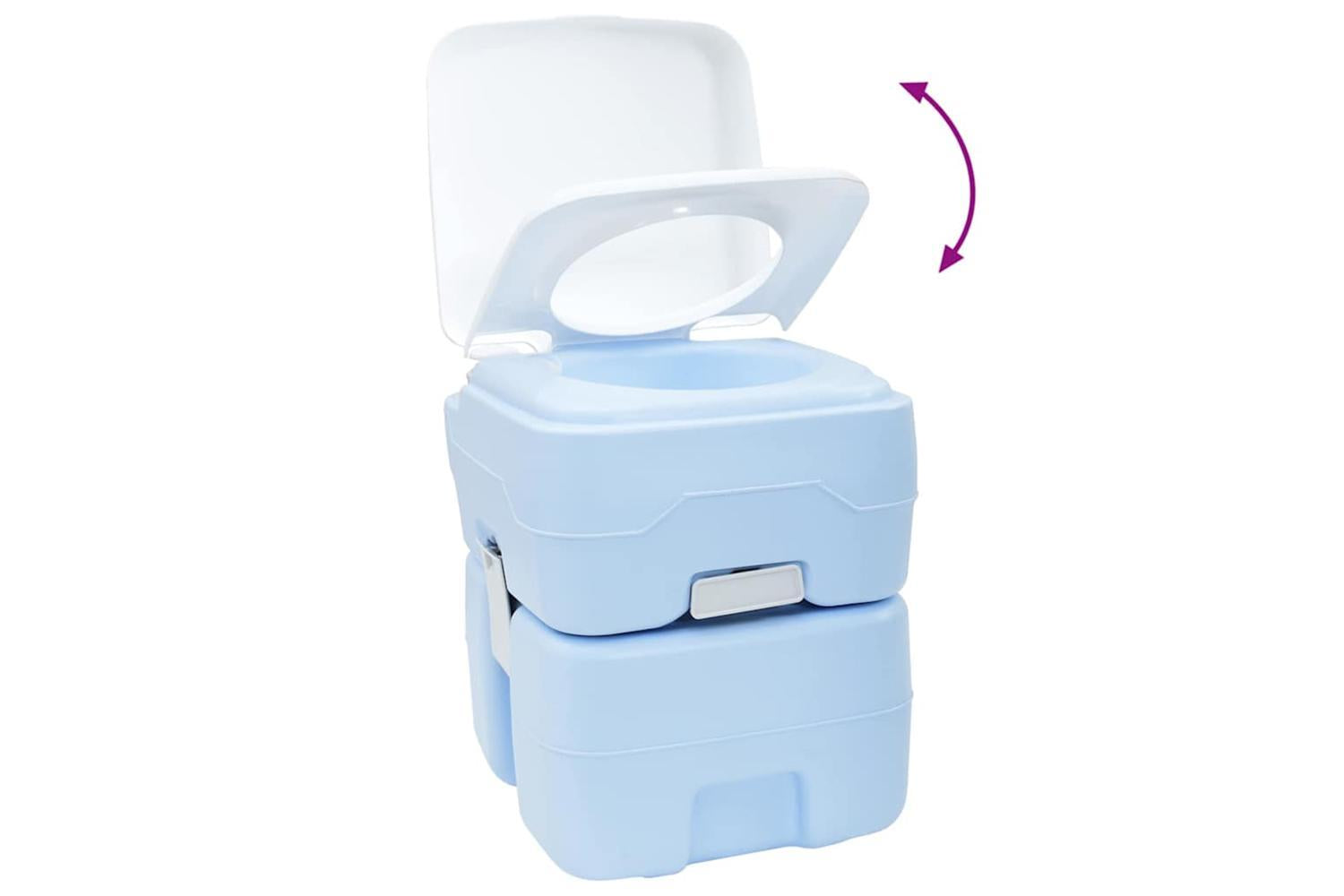 Vidaxl Camping Toilet Blue 41.5 X 36.5 X 42 Cm-9