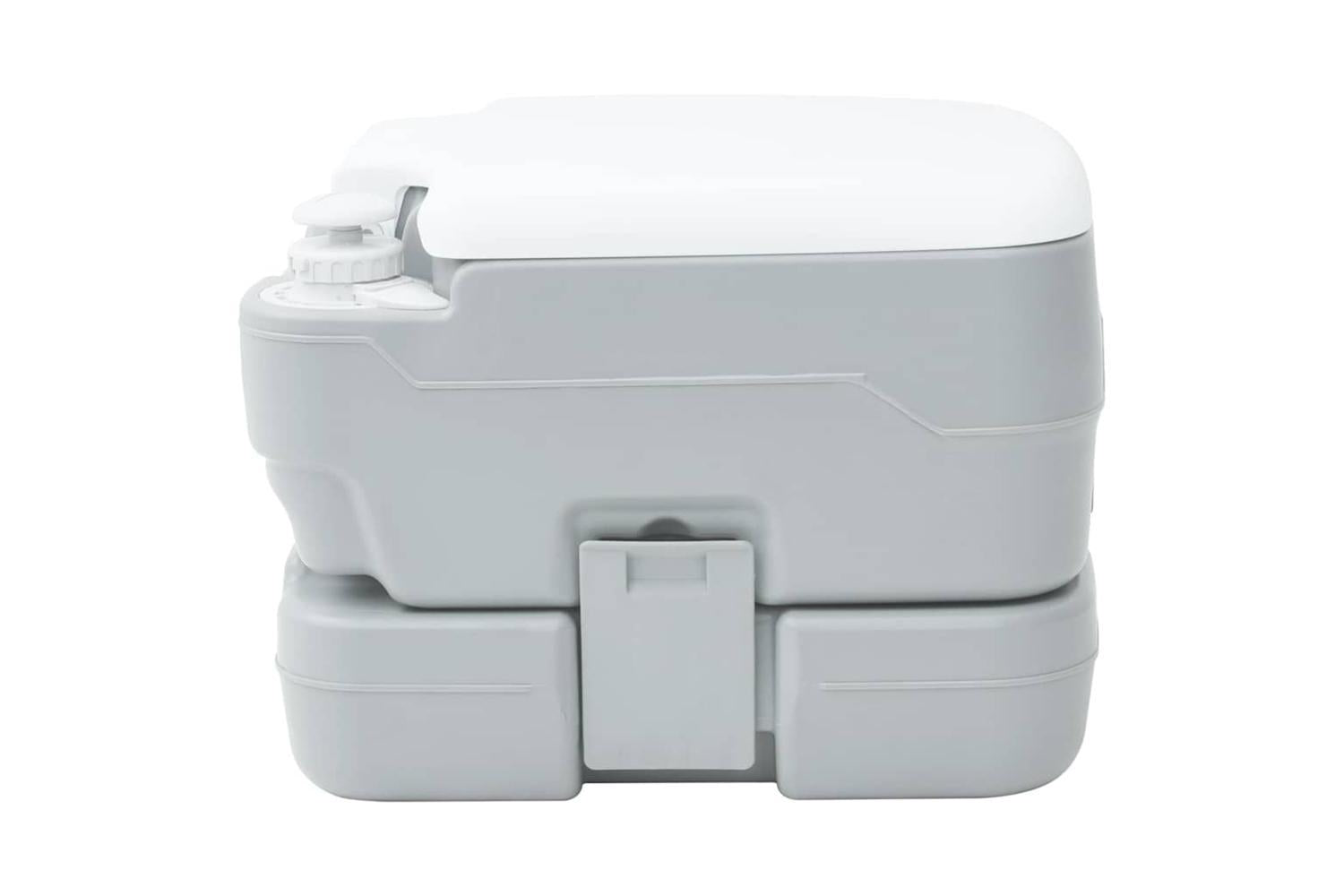 Vidaxl Camping Toilet Grey And White 41.5 X 36.5 X 30 Cm Polyethylene-4