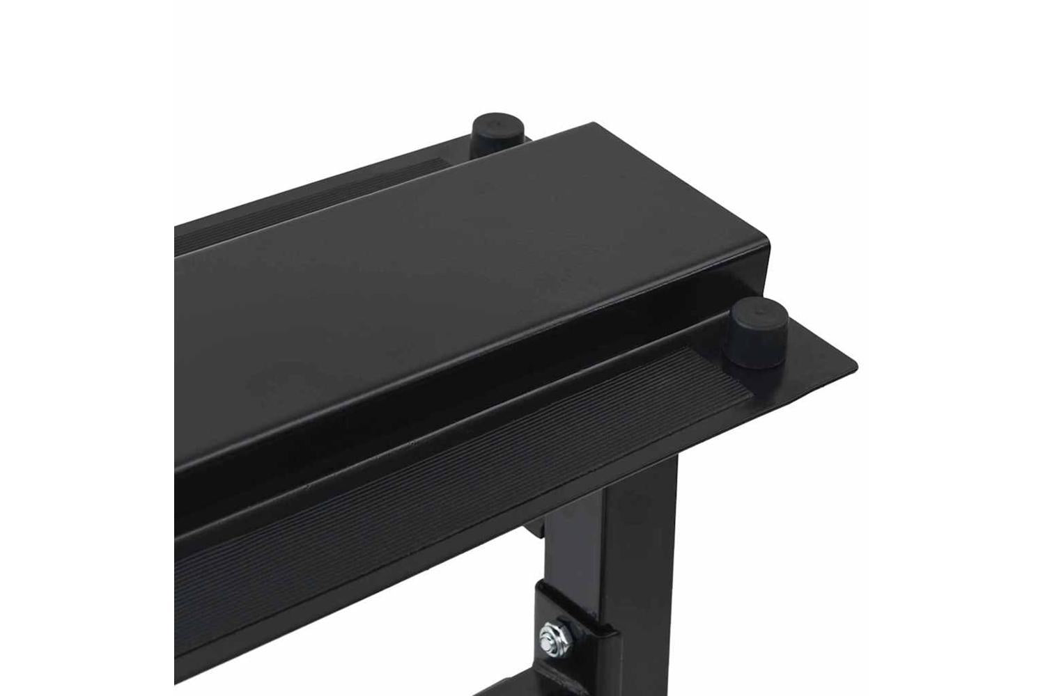 Vidaxl Dumbbell Rack Black 99 X 45 X 95.5 Cm Powder-coated Steel-6