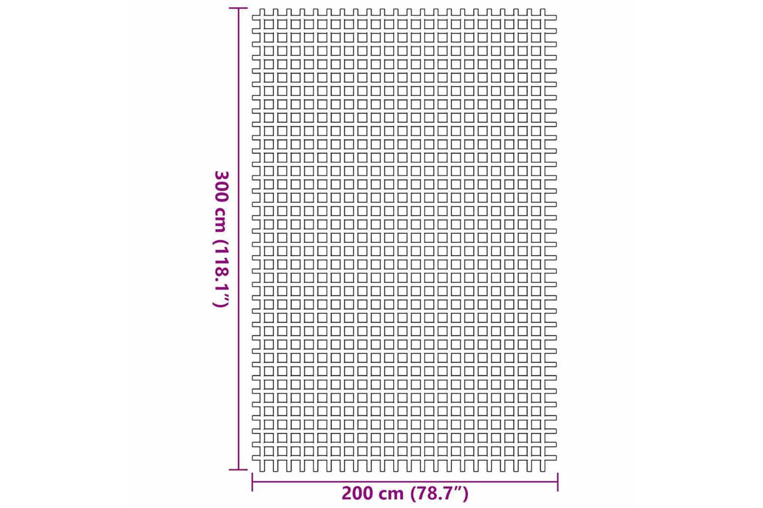 Vidaxl Tent Carpet Green 300 X 200 Cm Polyester-7