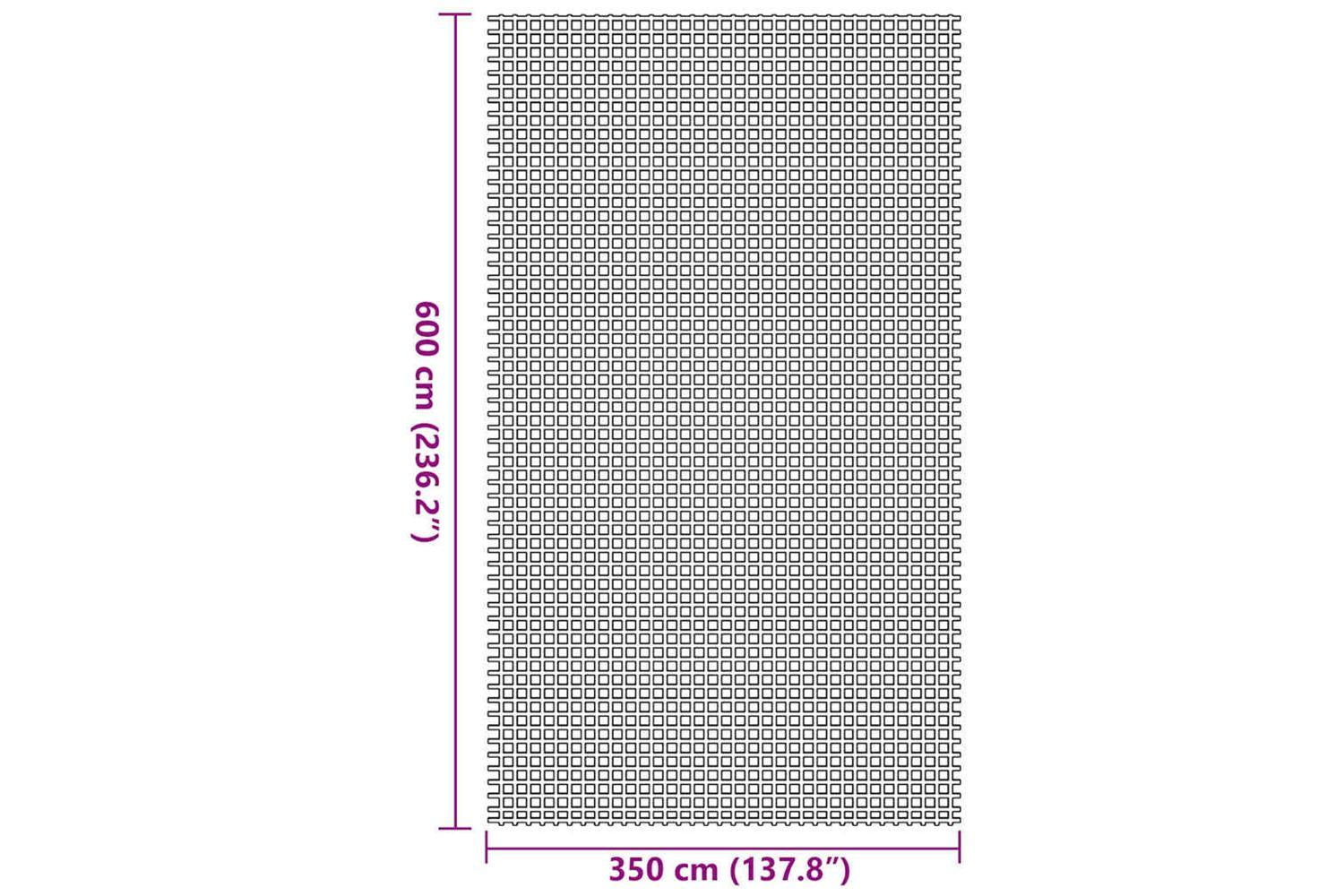 Vidaxl Tent Carpet Green 600 X 350 Cm Polyester-7