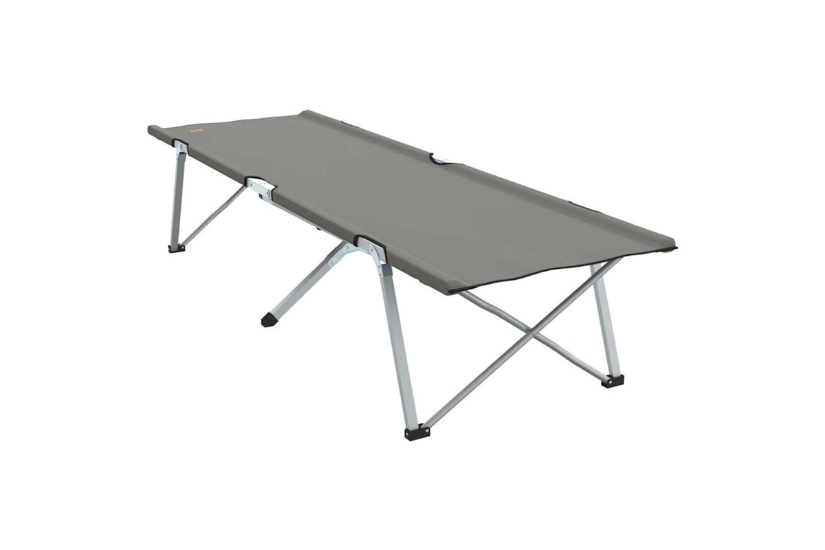 Vidaxl Folding Camping Bed Grey 194 X 62.5 X 42.5 Cm Oxford And Steel-7