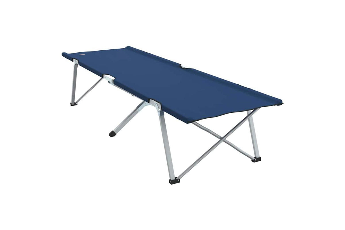 Vidaxl Folding Camping Bed Folding 2 Pcs Blue 194 X 62.5 X 42.5 Cm-8