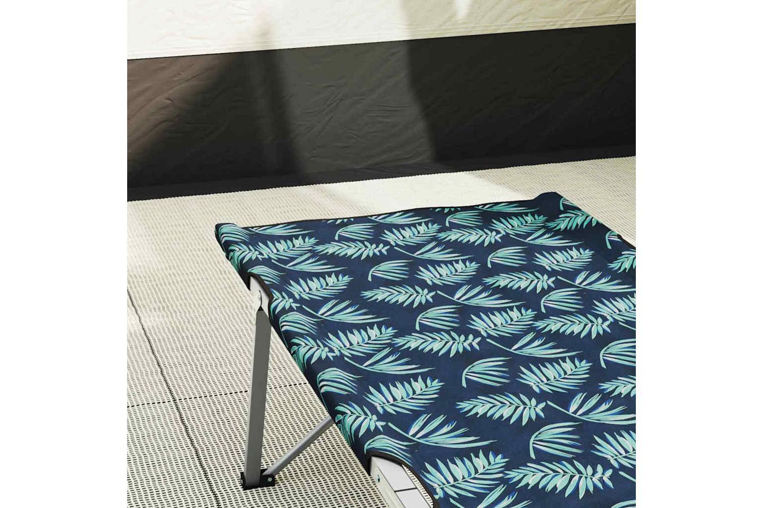 Vidaxl Folding Camping Bed Folding 2 Pcs Forest 194 X 62.5 X 42.5 Cm-3