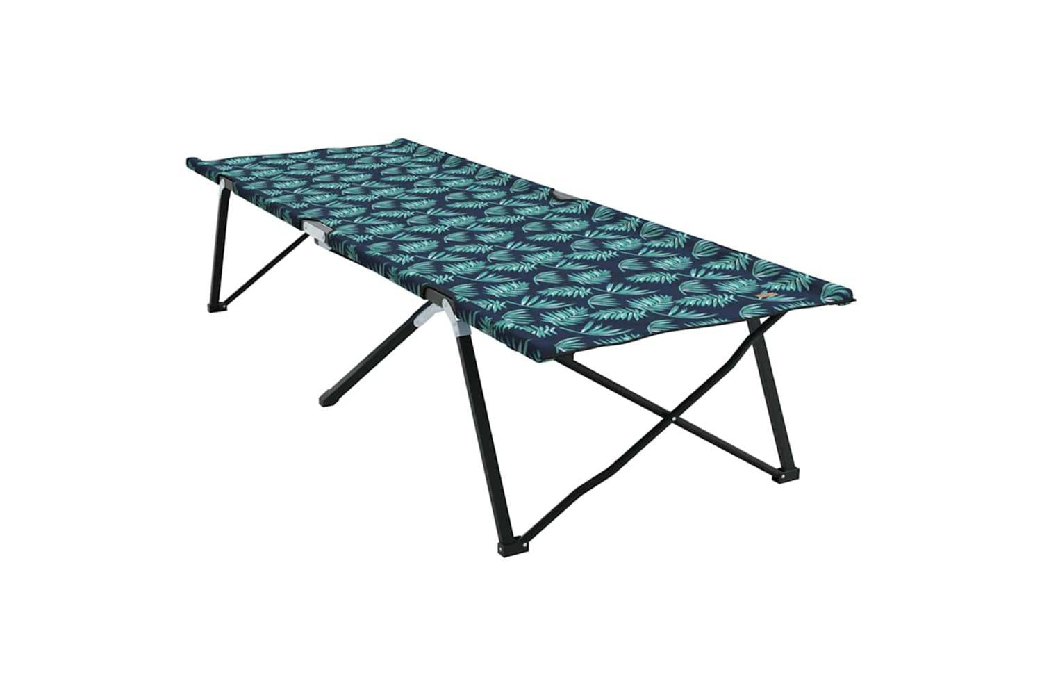 Vidaxl Folding Camping Bed Folding Leaf 2 Pcs Forest 206 X 76 X 74 Cm-4
