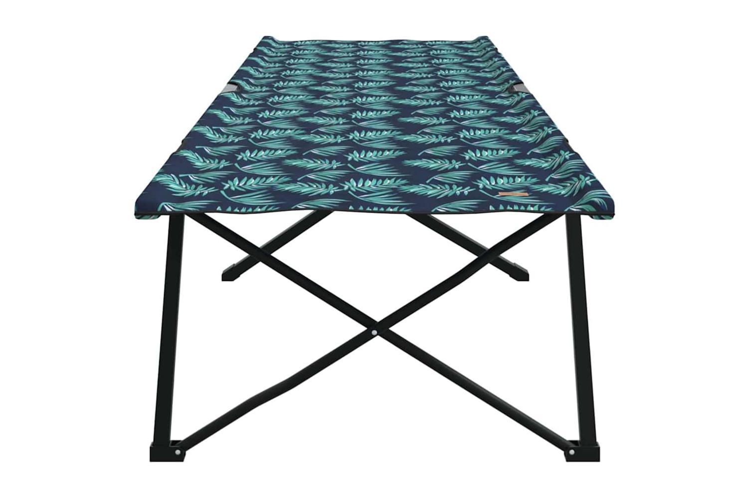 Vidaxl Folding Camping Bed Folding Leaf 2 Pcs Forest 206 X 76 X 74 Cm-5