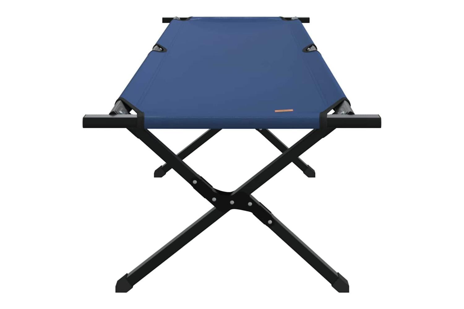Vidaxl Folding Camping Bed Folding Blue 193 X 69 X 45 Cm Oxford Fabric-4