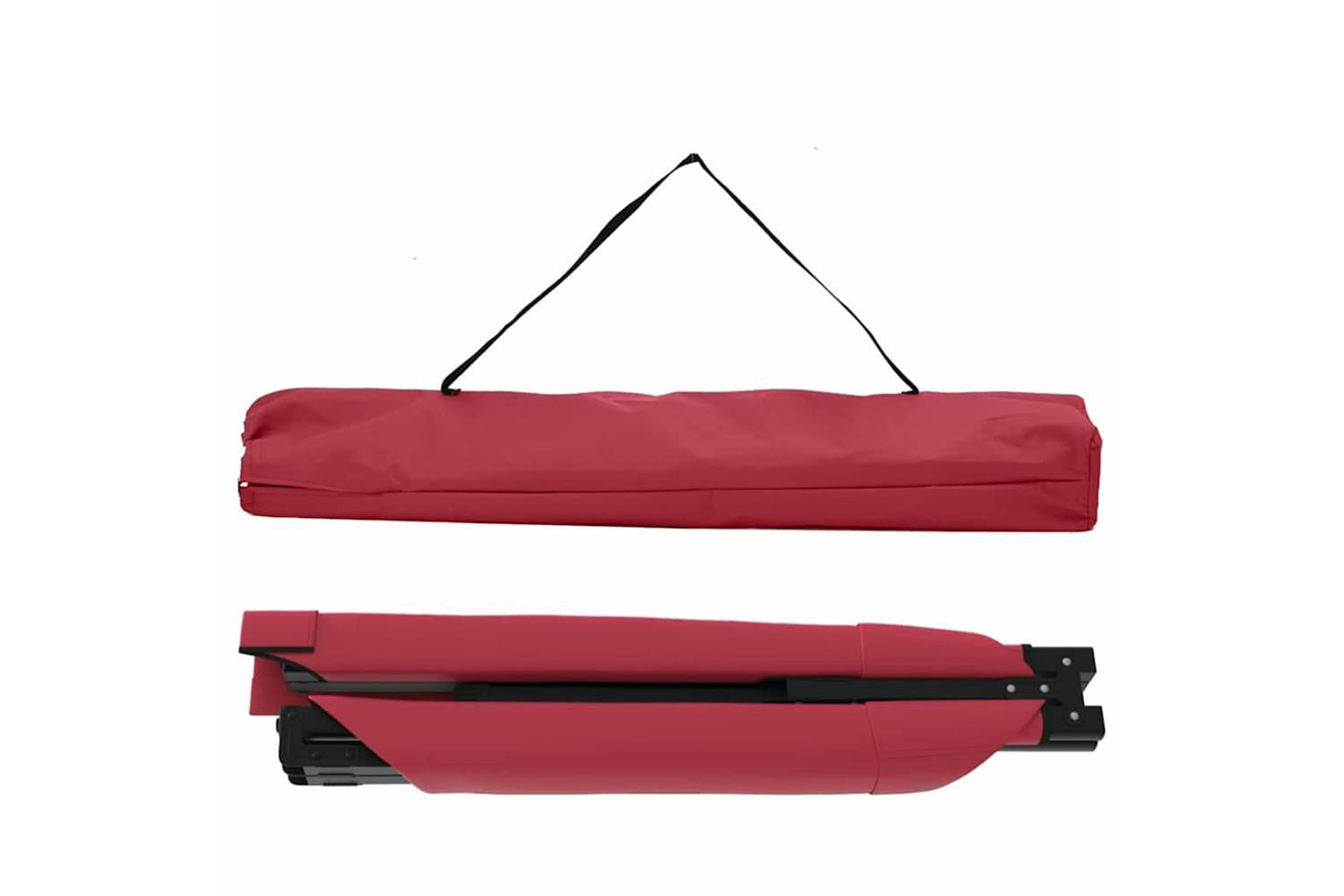 Vidaxl Folding Camping Bed Folding Red 193 X 69 X 45 Cm Oxford Fabric-5