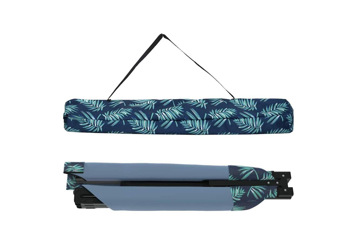 Vidaxl Folding Camping Bed Leaf Forest 193 X 69 X 45 Cm Oxford Fabric-5
