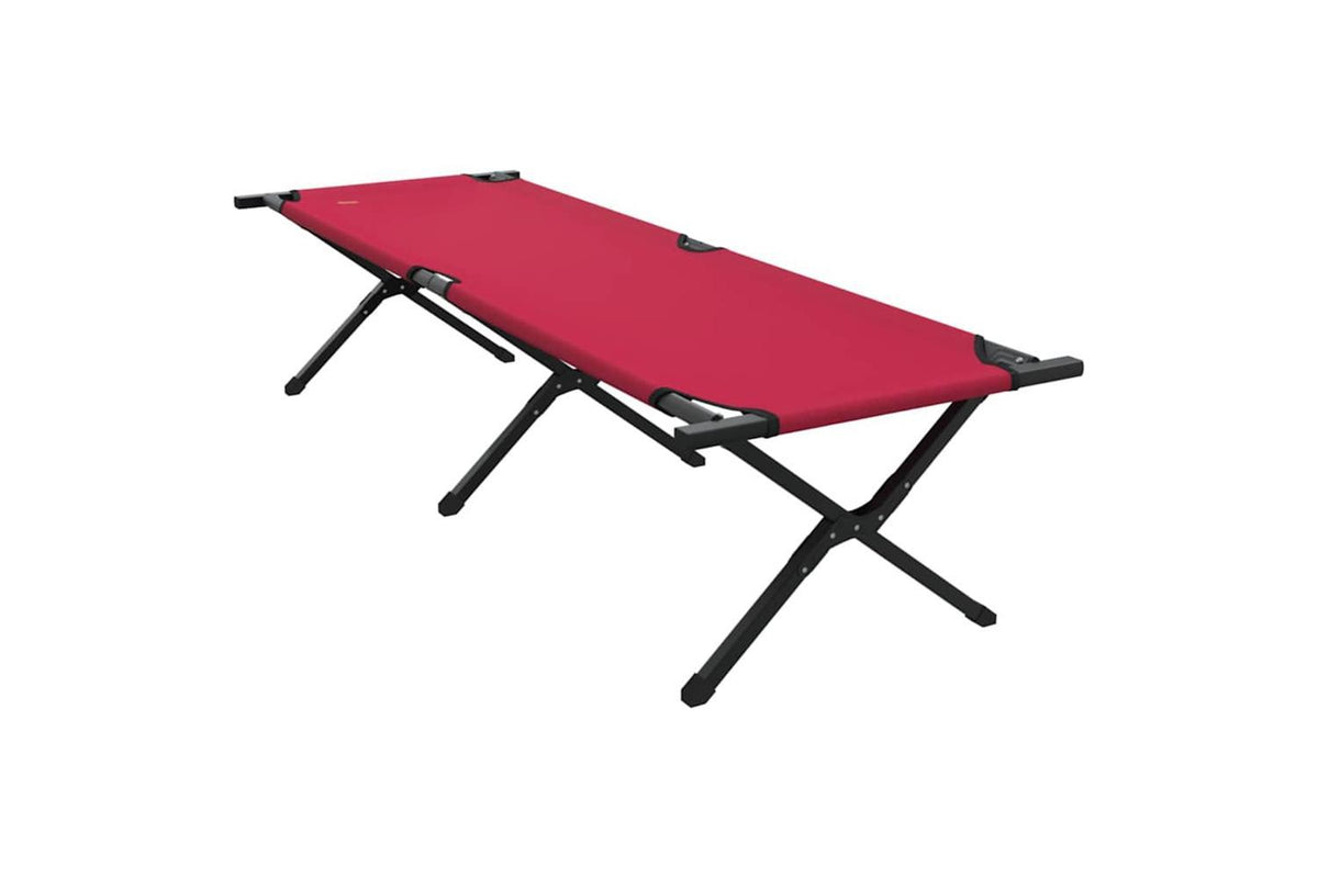 Vidaxl Folding Camping Bed 2 Pcs Red 193 X 69 X 45 Cm Oxford Fabric-9