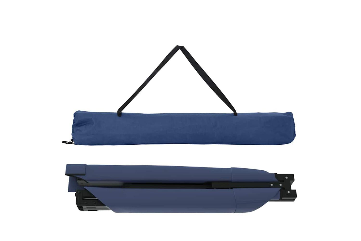 Vidaxl Folding Camping Bed Folding Blue 210 X 80 X 46 Cm Oxford Fabric-5