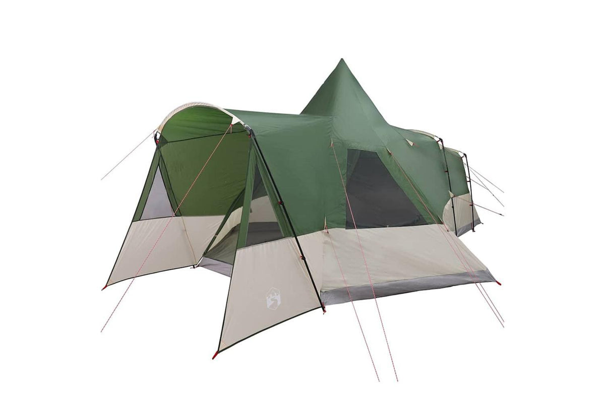 Vidaxl Teepee Tent With Roof With Storage Green 720 X 465 X 295 Cm-2