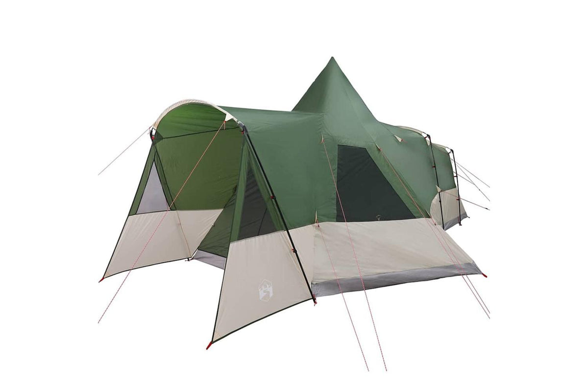 Vidaxl Teepee Tent With Roof With Storage Green 720 X 465 X 295 Cm-4