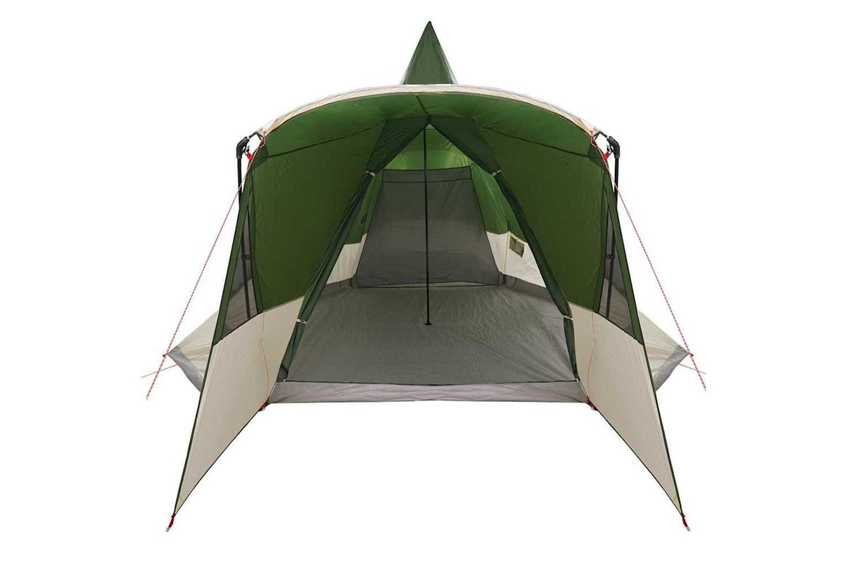 Vidaxl Teepee Tent With Roof With Storage Green 720 X 465 X 295 Cm-5