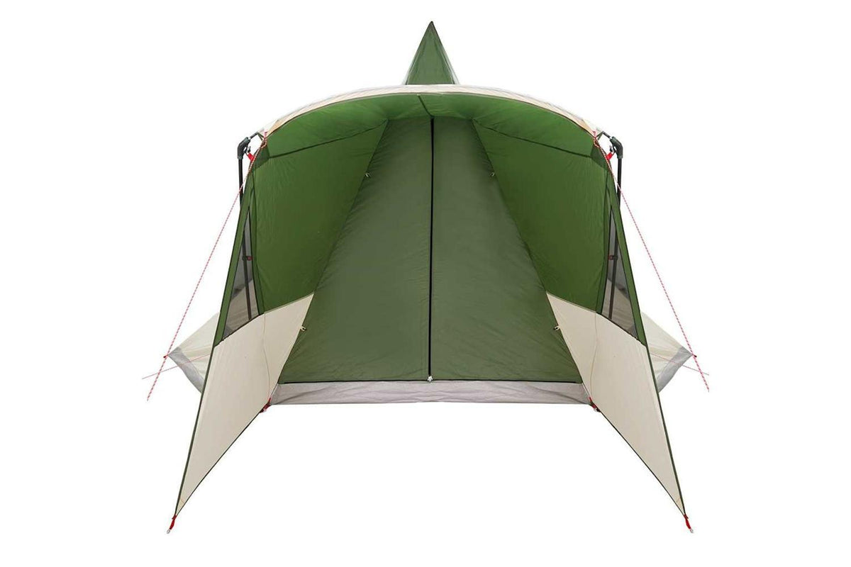 Vidaxl Teepee Tent With Roof With Storage Green 720 X 465 X 295 Cm-6