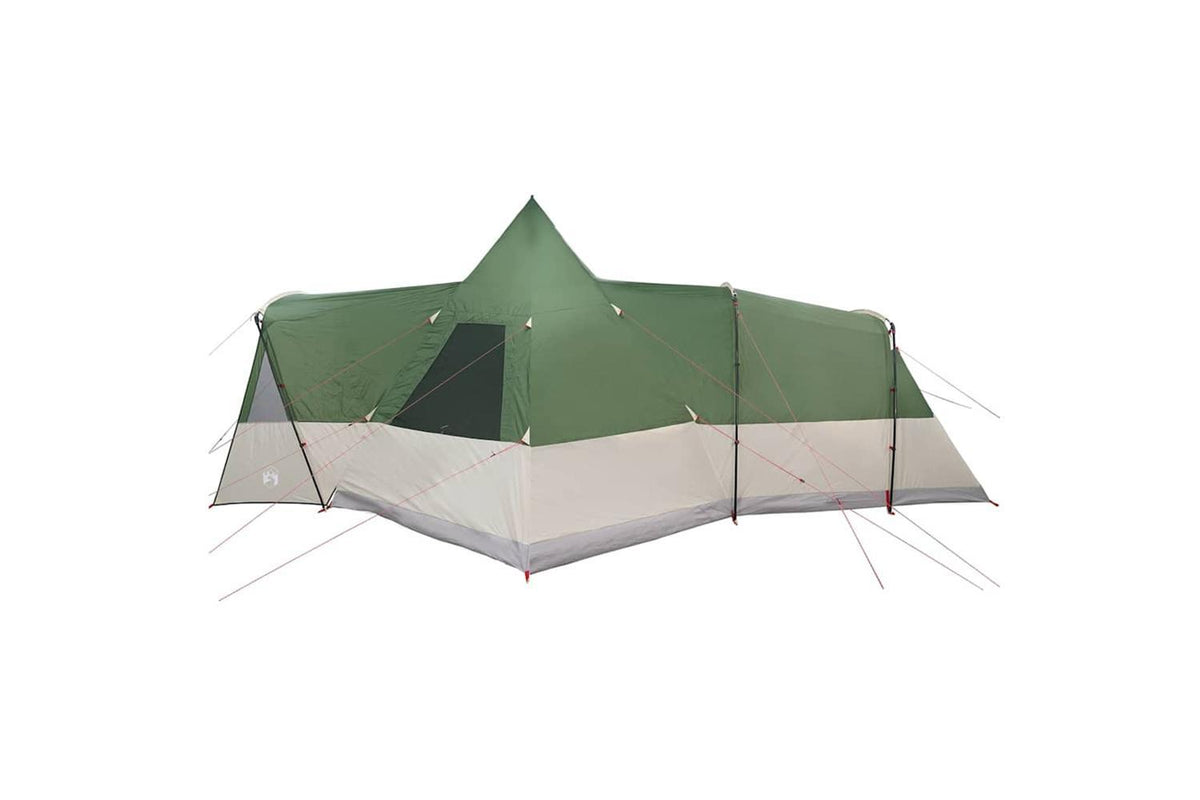 Vidaxl Teepee Tent With Roof With Storage Green 720 X 465 X 295 Cm-7