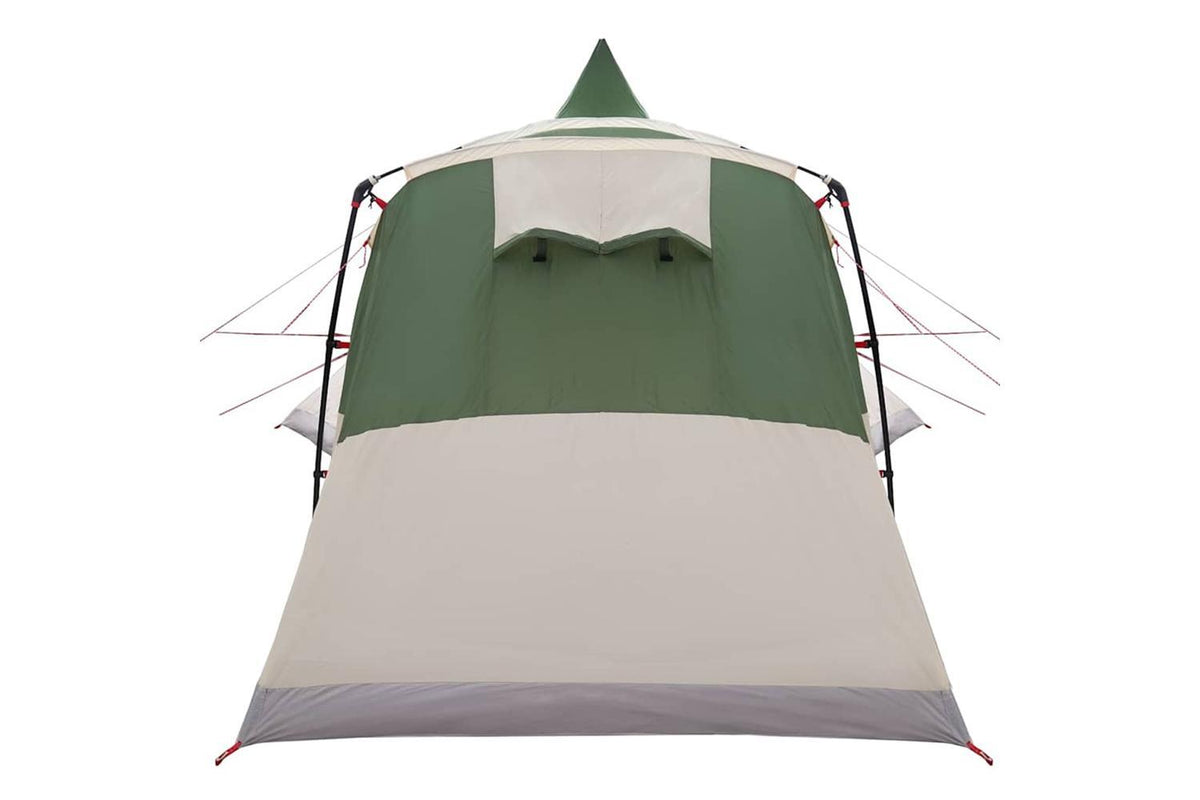 Vidaxl Teepee Tent With Roof With Storage Green 720 X 465 X 295 Cm-8