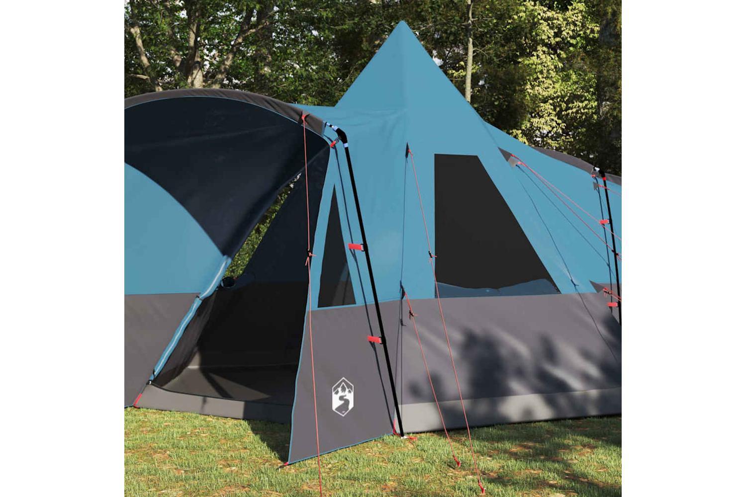 Vidaxl Teepee Tent With Roof With Storage Blue 720 X 465 X 295 Cm-3
