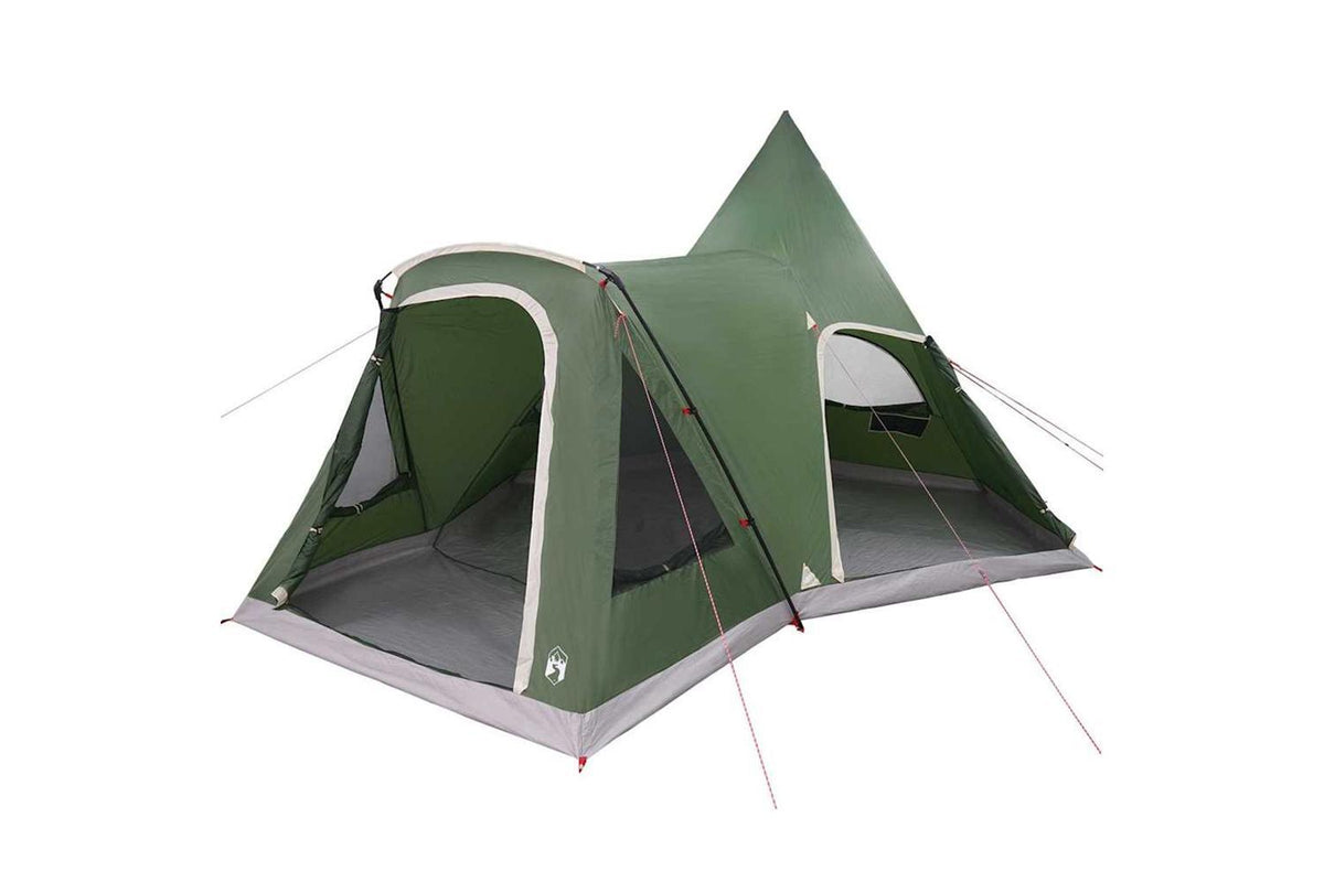 Vidaxl Teepee Tent With Roof With Storage Green 545 X 450 X 295 Cm