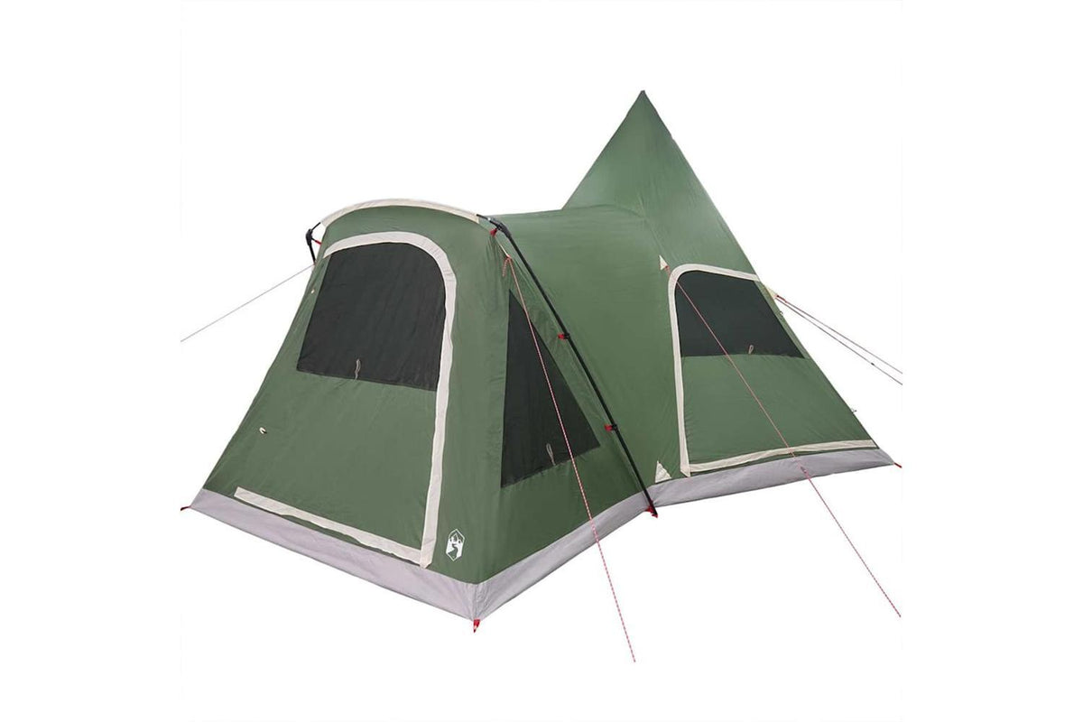 Vidaxl Teepee Tent With Roof With Storage Green 545 X 450 X 295 Cm-4