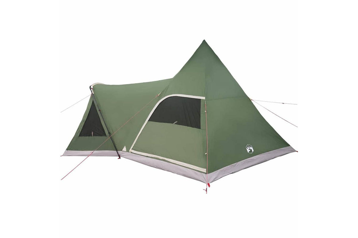 Vidaxl Teepee Tent With Roof With Storage Green 545 X 450 X 295 Cm-7