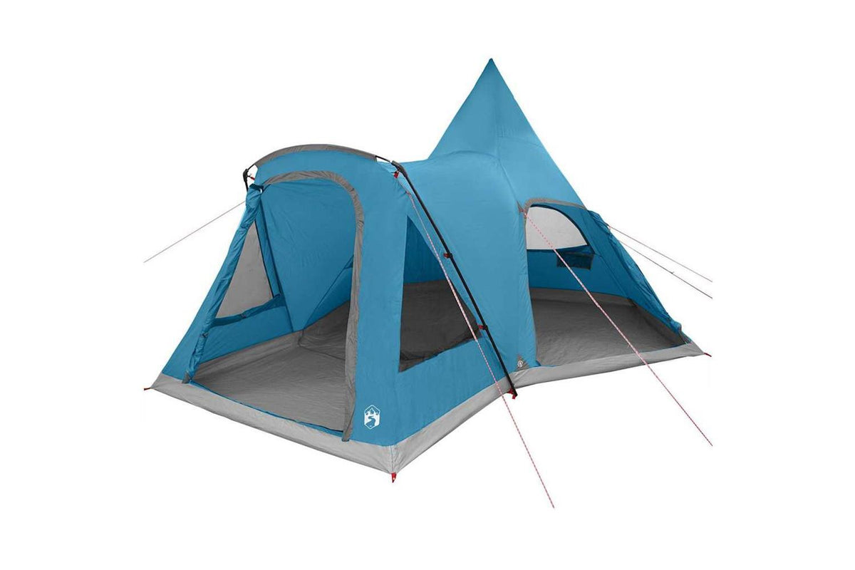 Vidaxl Teepee Tent With Roof With Storage Blue 545 X 450 X 295 Cm-2
