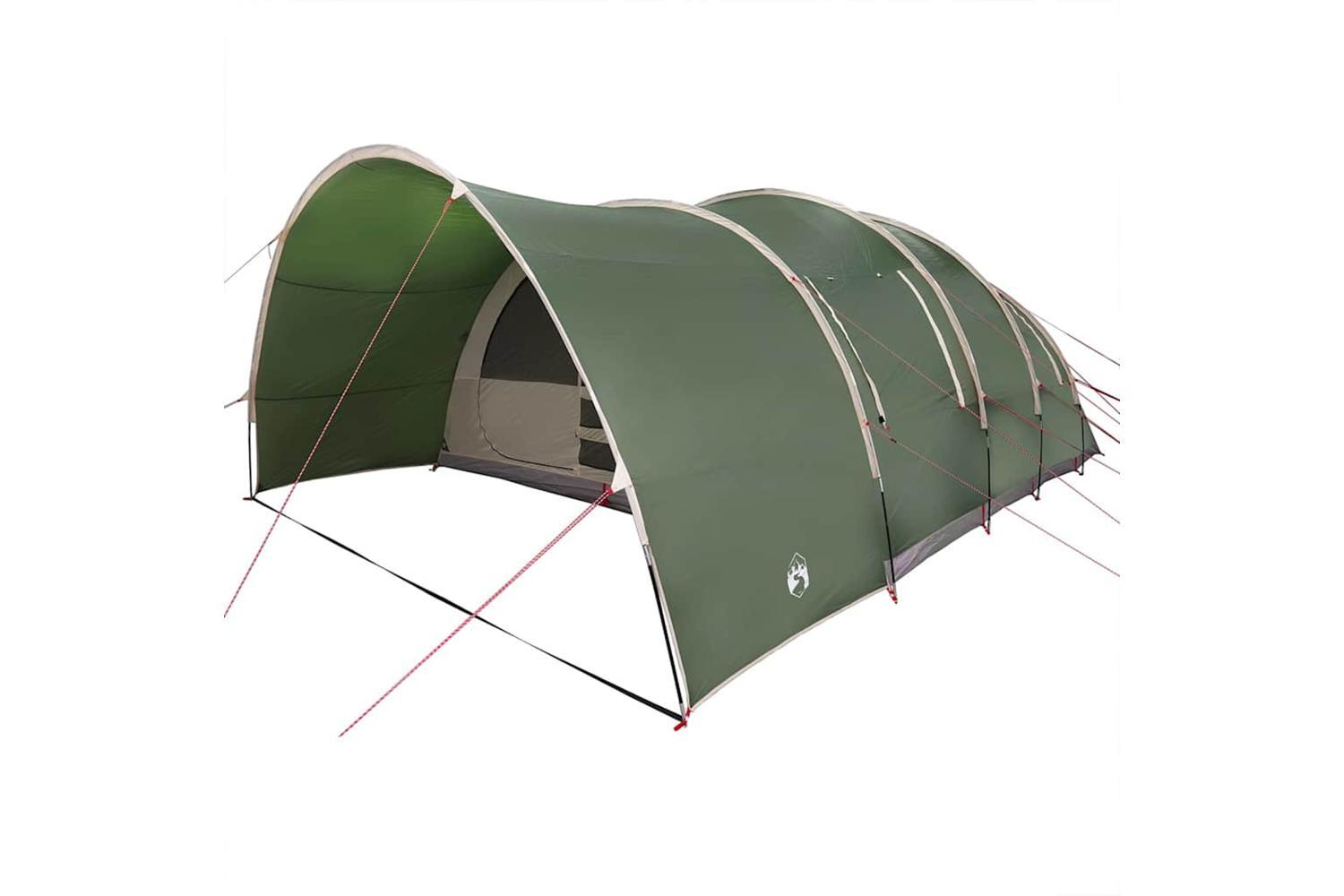 Vidaxl Tunnel Tent With Roof With Storage Green 710 X 460 X 245 Cm-4