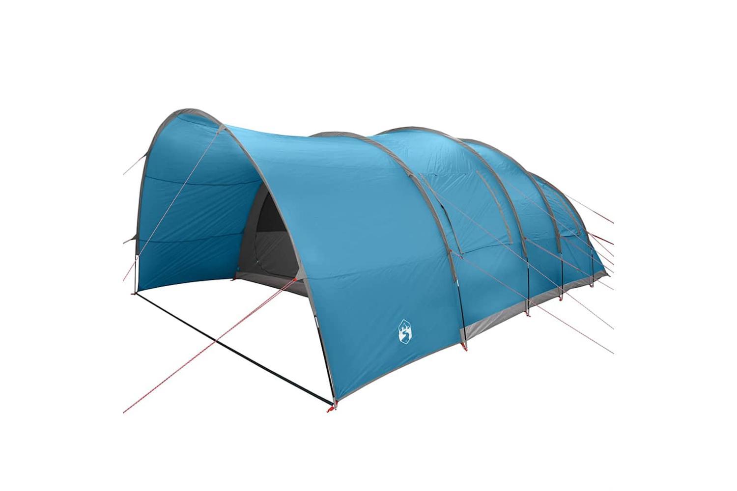 Vidaxl Tunnel Tent With Roof With Storage Blue 710 X 460 X 245 Cm-4