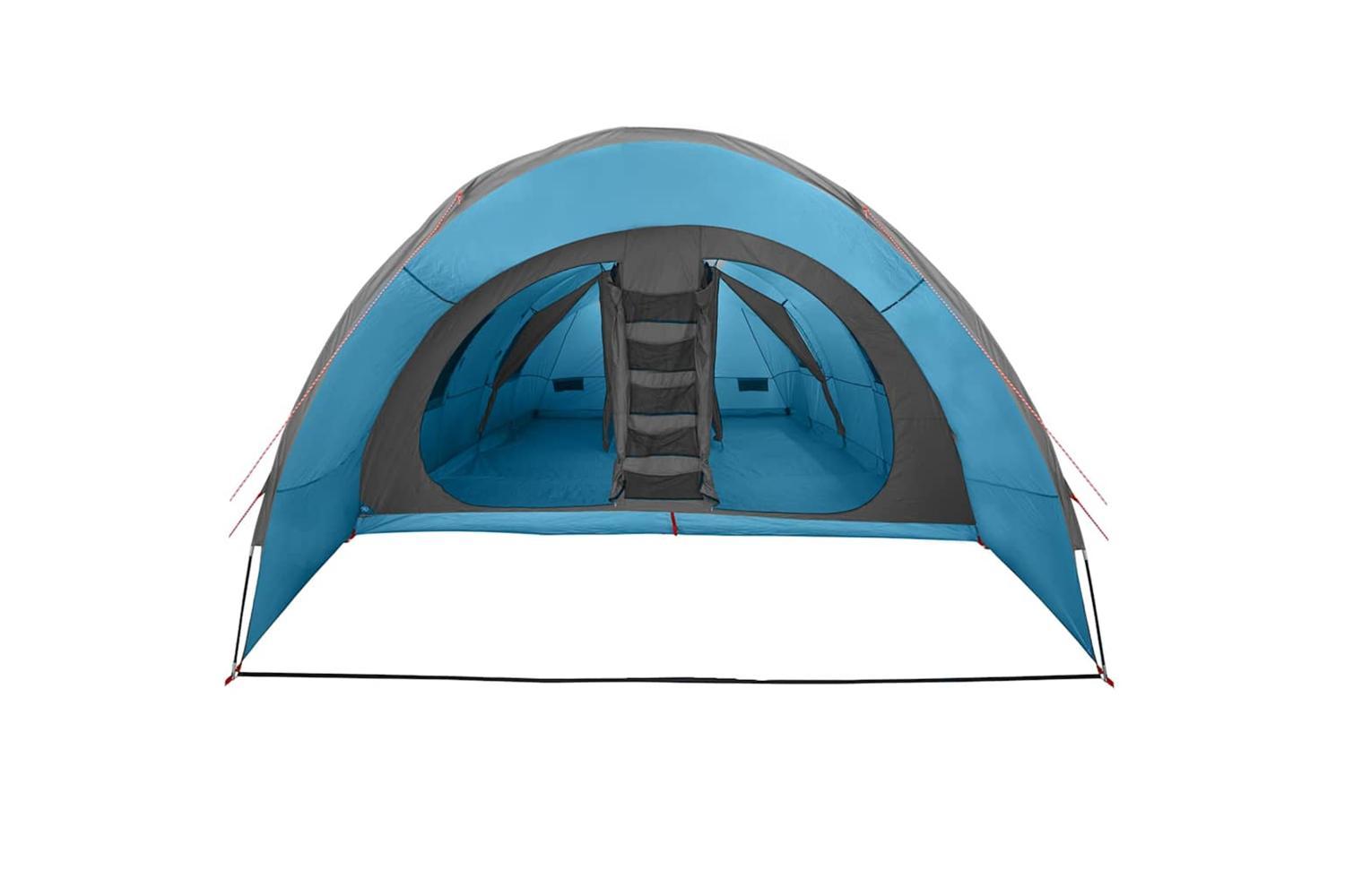 Vidaxl Tunnel Tent With Roof With Storage Blue 710 X 460 X 245 Cm-5