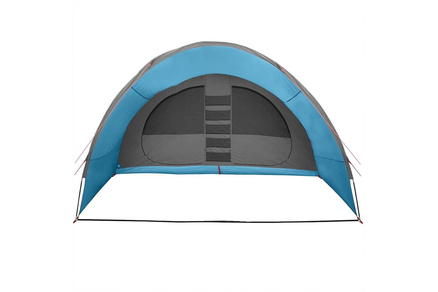 Vidaxl Tunnel Tent With Roof With Storage Blue 710 X 460 X 245 Cm-6