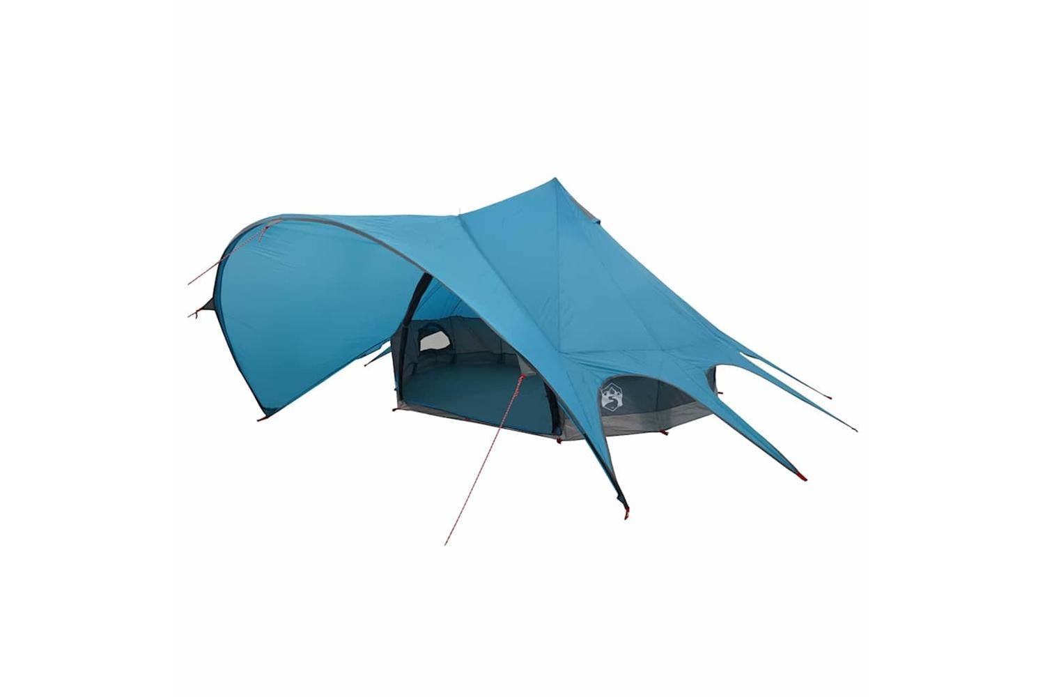 Vidaxl Teepee Tent With Roof Blue And Grey 312 X 312 X 197 Cm-2
