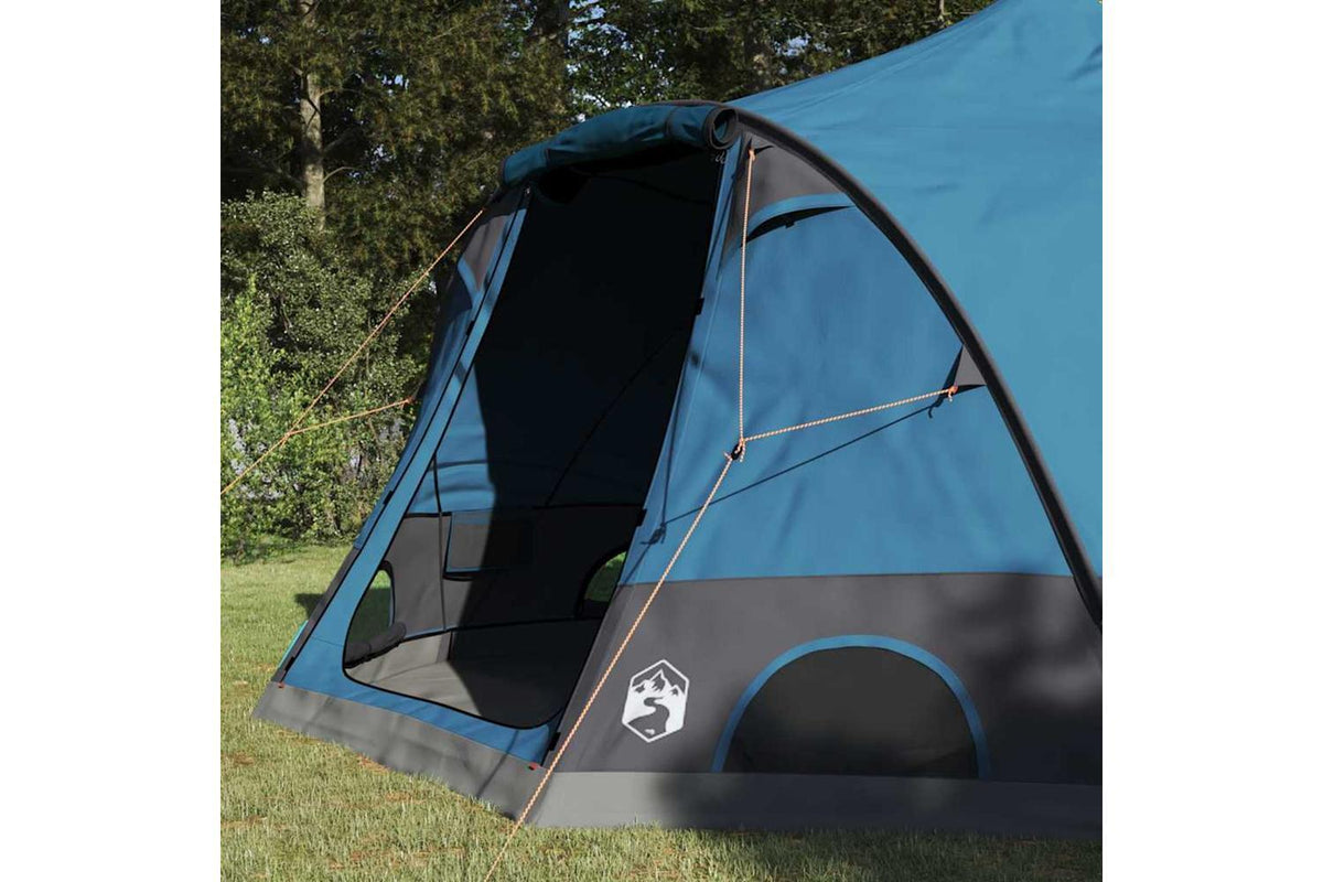 Vidaxl Dome Tent With Roof With Storage Blue 505 X 450 X 248 Cm-3