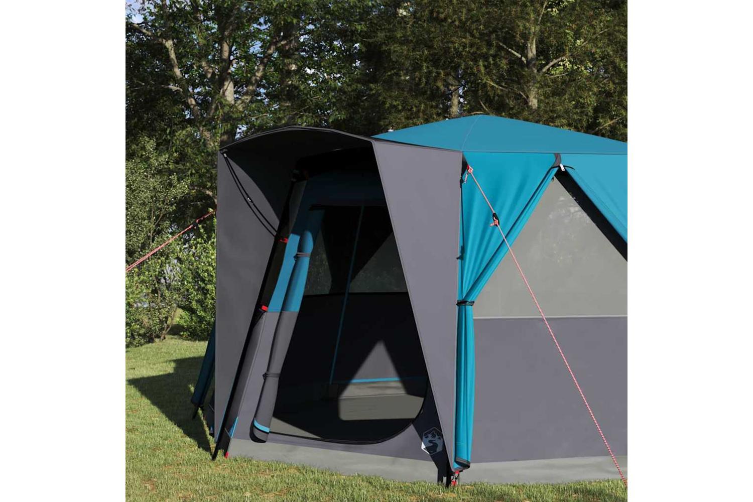 Vidaxl Cabin Tent With Roof With Storage Blue 425 X 396 X 222 Cm-3